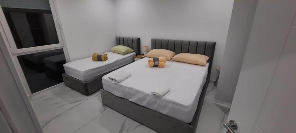 Postel nebo postele na pokoji v ubytování Apartamento Vista sul Mare