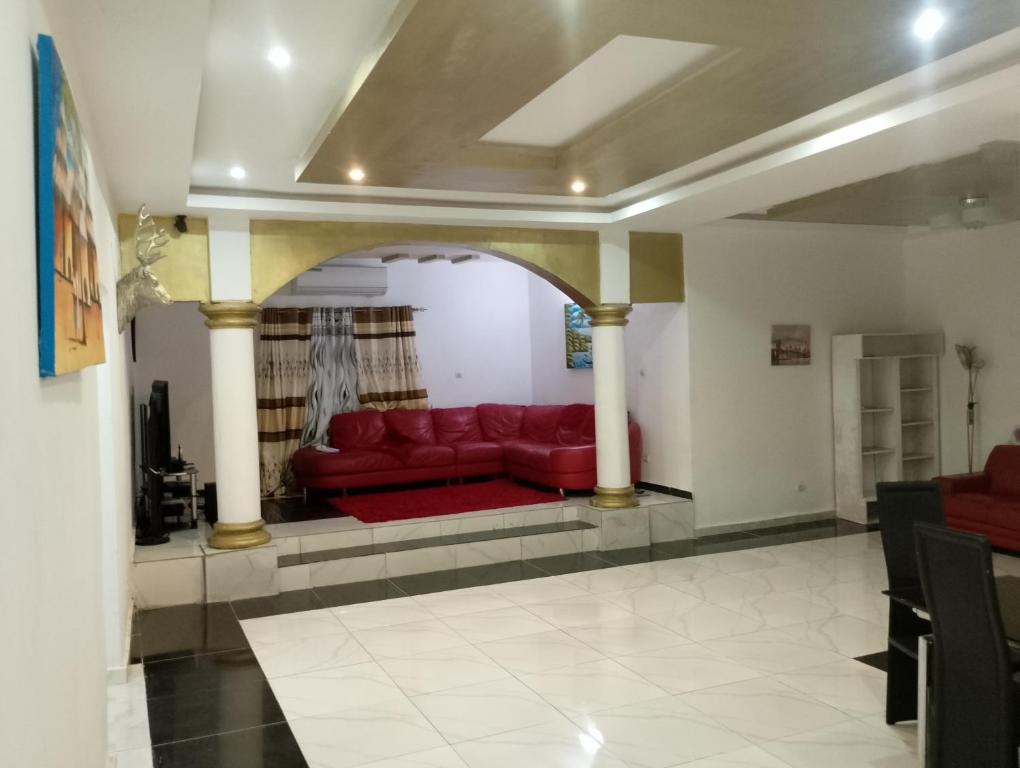 Here is our lovely 1Bed Apartment in Abidjan, Cocody (updated prices 2024)