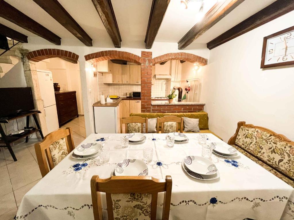 Posezení v ubytování Holiday home in Krnica/Istrien 8733