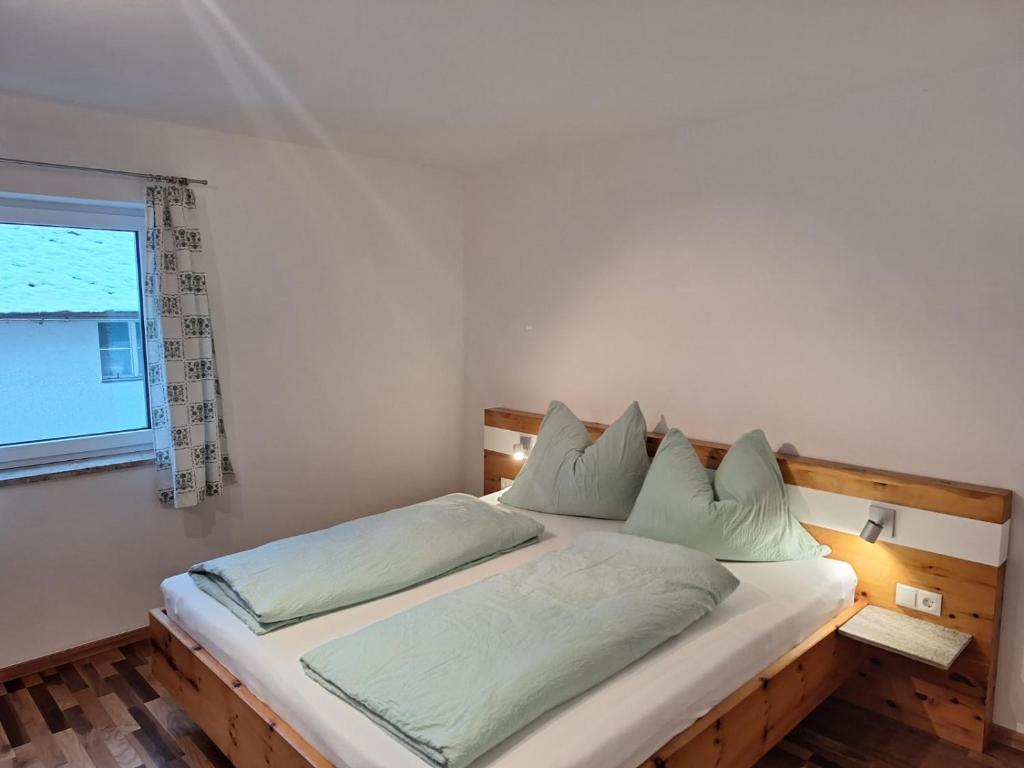 Posteľ alebo postele v izbe v ubytovaní Haus Untermühle