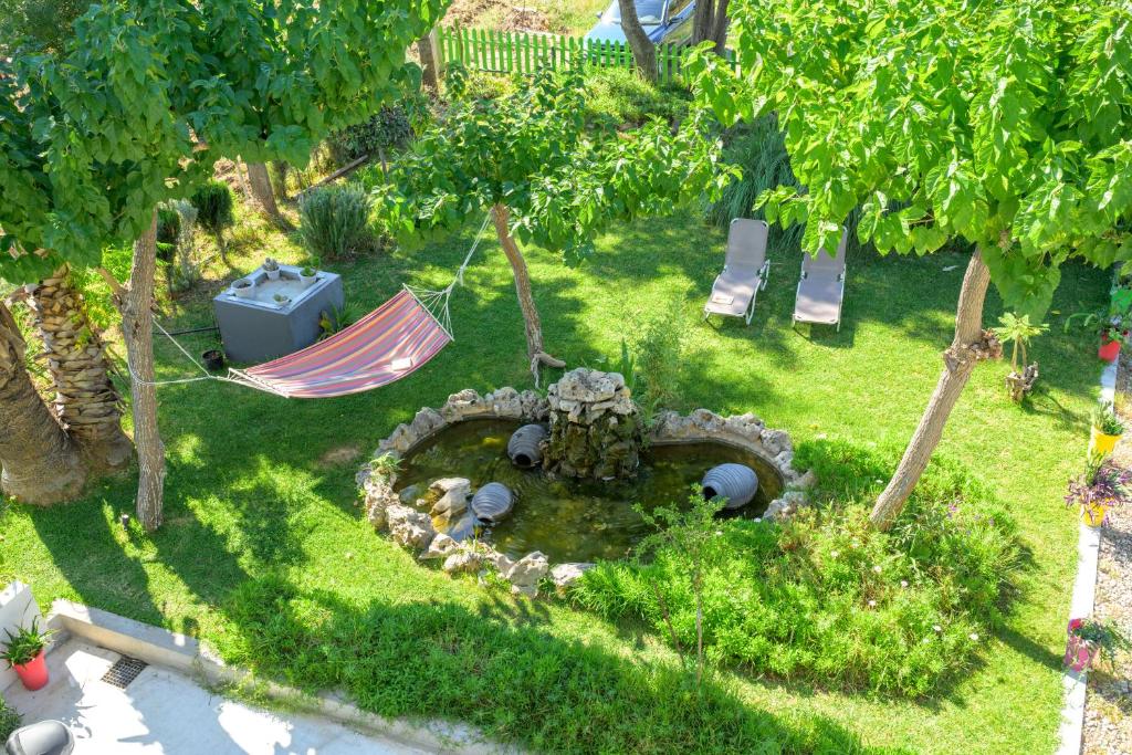 Zahrada ubytování Bikini Apartments