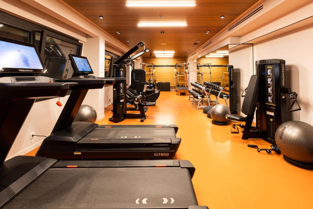 Posilňovňa alebo fitness centrum v ubytovaní Ananti Resort & Spa