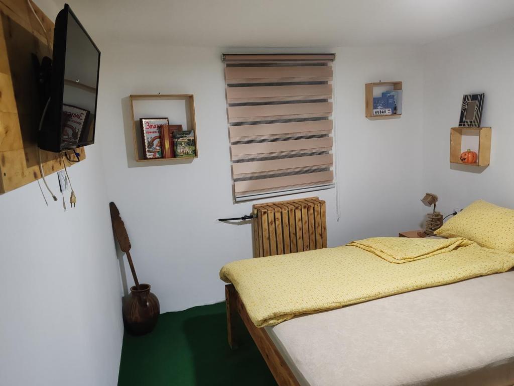 Postel nebo postele na pokoji v ubytování Vila Antić