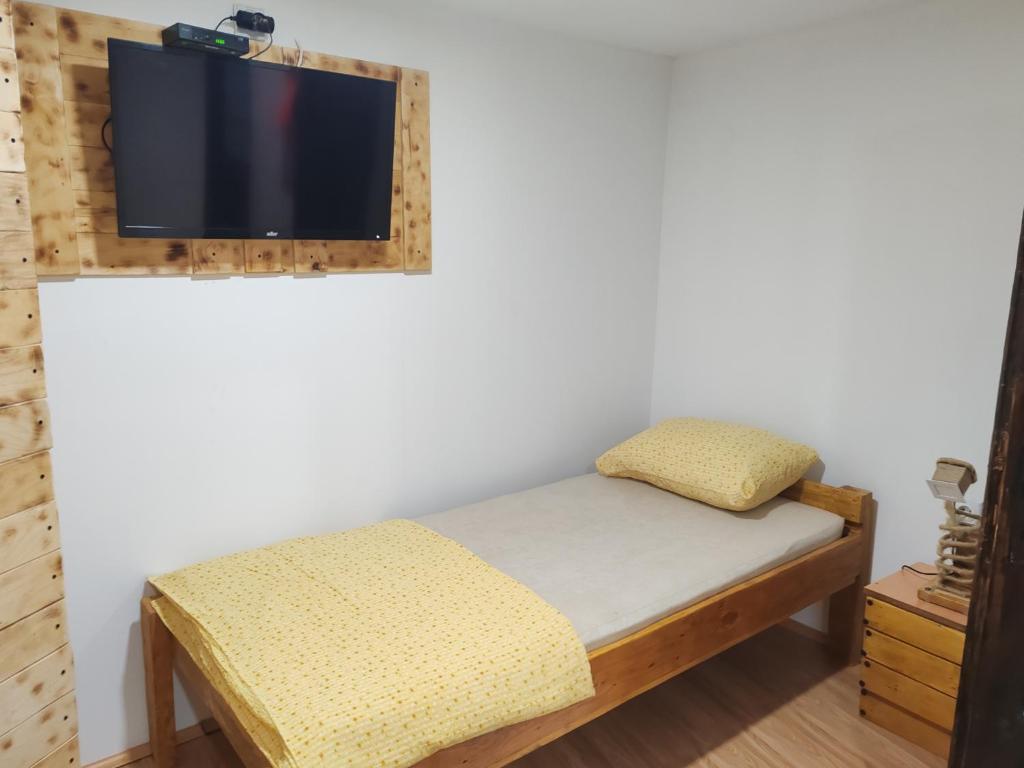 Postel nebo postele na pokoji v ubytování Vila Antić
