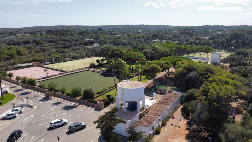 Letecký snímek ubytování Alua Illa de Menorca
