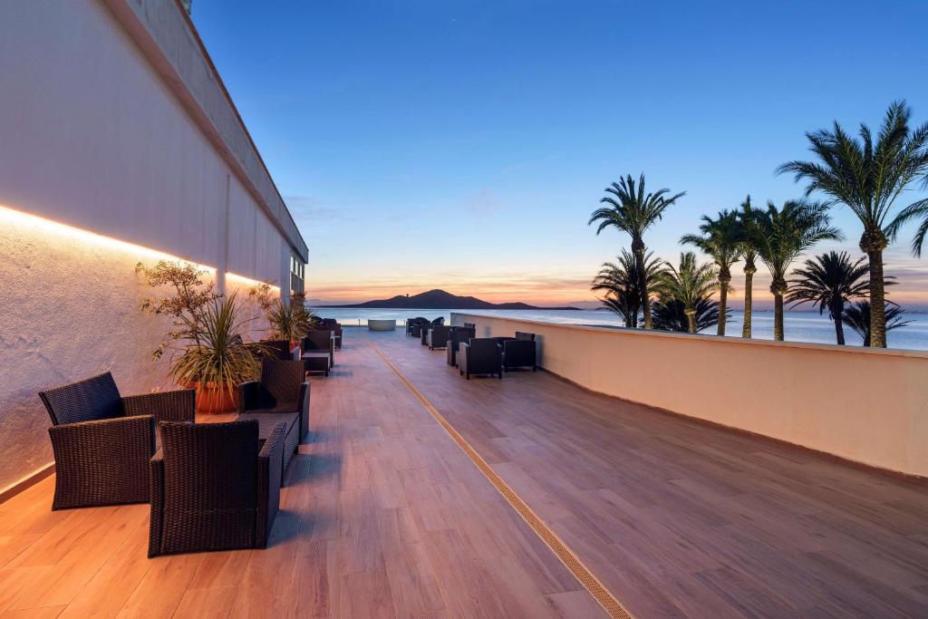 Paisaje cerca de este hotel