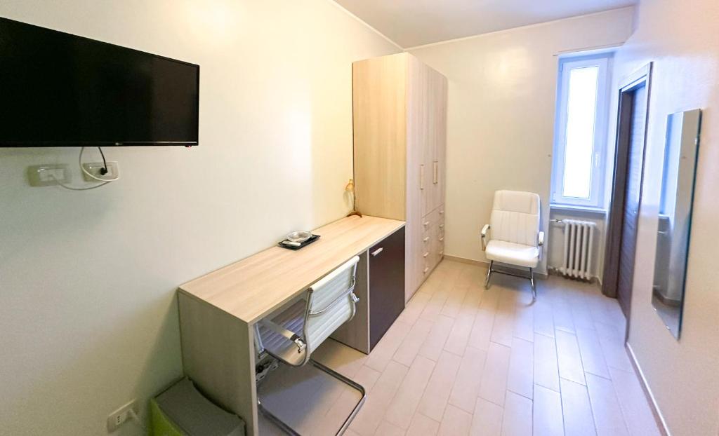 TV a/nebo společenská místnost v ubytování Fitta Camere Matera - chic&style