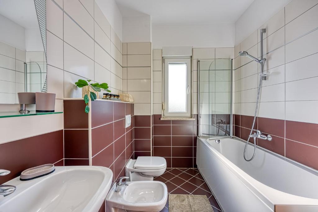 Koupelna v ubytování Apartment Dea - Three Bedroom Apartment