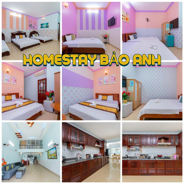 Voodi või voodid majutusasutuse Homestay Bảo Anh toas