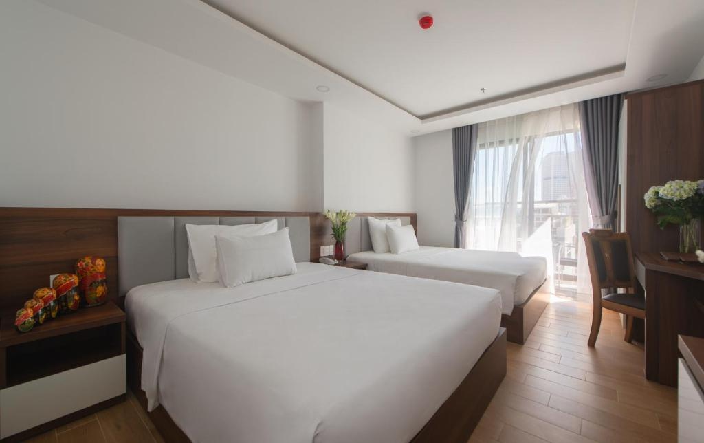 Phòng Deluxe Có 2 Giường Cỡ Queen