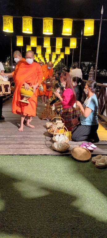 Hosté ubytování บ้านเรือนไทยมะลิเมืองเก่า