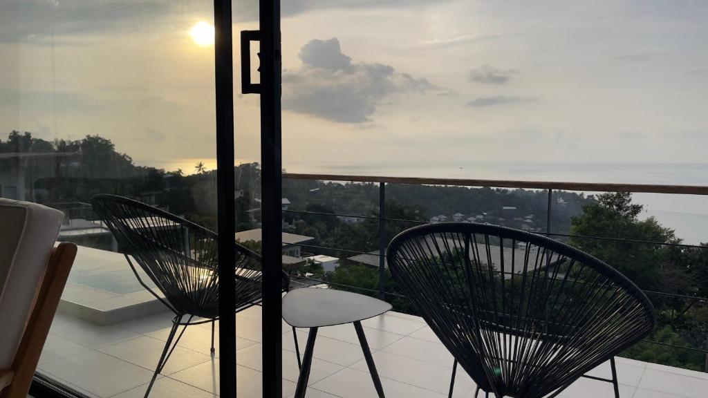 Balkón nebo terasa v ubytování Infinity Villa