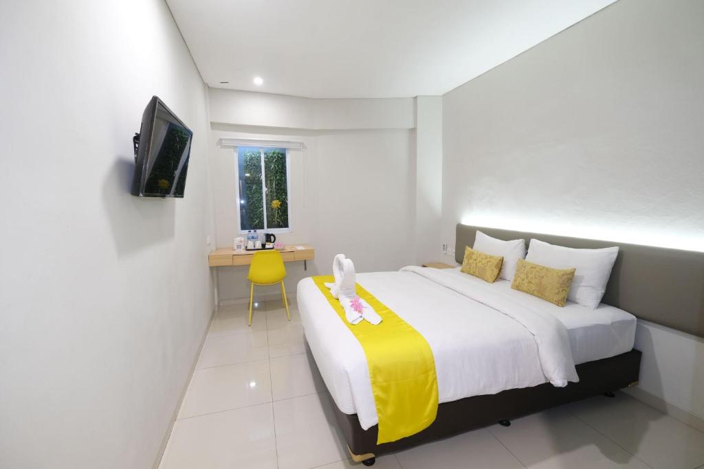 TV a/nebo společenská místnost v ubytování S101 Hotels