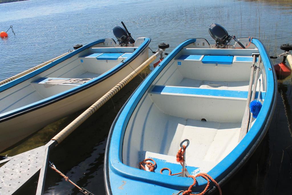 Výhled na řeku, která protéká v blízkosti prázdninového domu