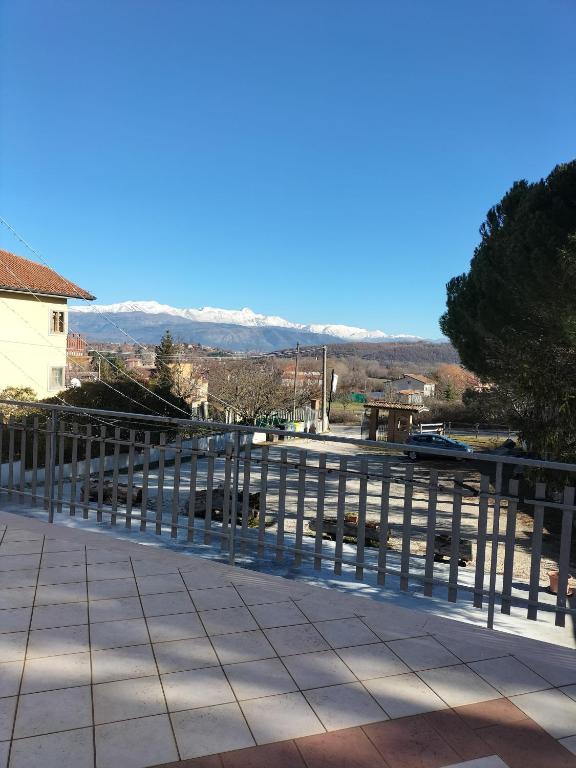 Widok na góry z tego hotelu