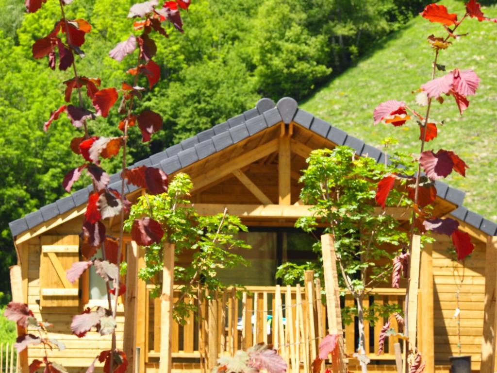 Zahrada ubytování Camping La Ribere