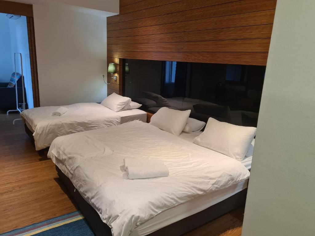 Posteľ alebo postele v izbe v ubytovaní KL DUA SENTRAL Q59 Premium Stay