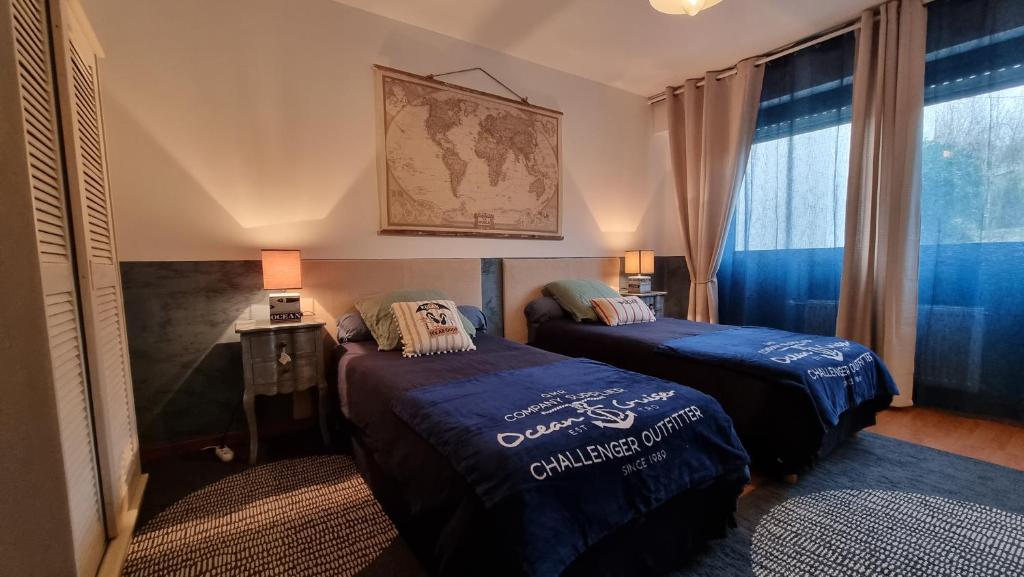 Nuances bretonnes - Tweepersoonskamer Met 2 Aparte Bedden