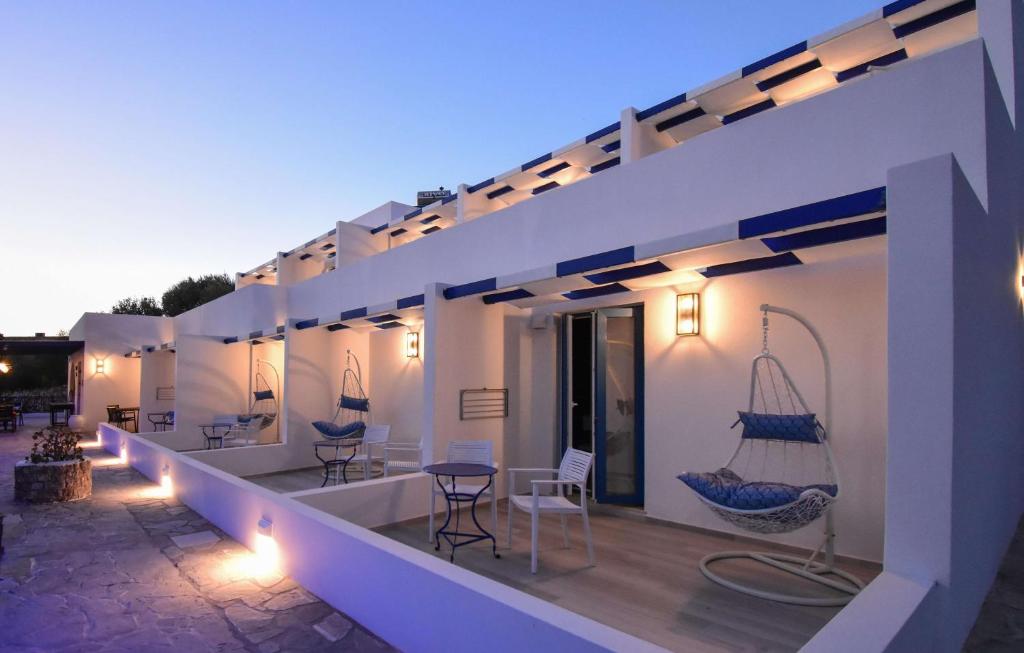 Bazén v ubytování Aphrodite Studios Kalymnos nebo v jeho okolí