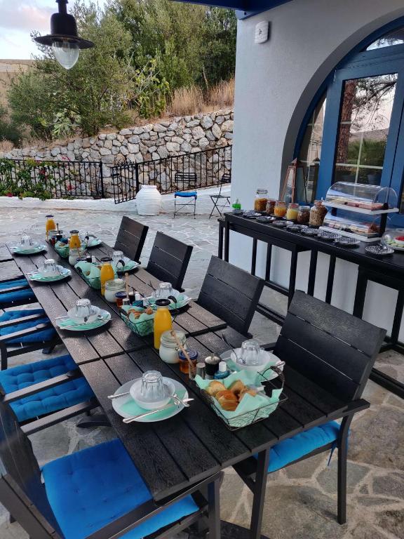 Balkón nebo terasa v ubytování Aphrodite Studios Kalymnos