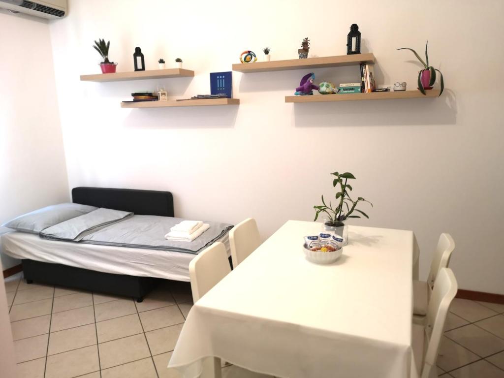 Area soggiorno di Holiday Apartment - Brescia centro - PARCHEGGIO PRIVATO