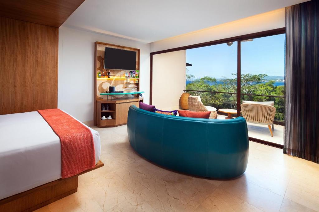Кровать или кровати в номере W Costa Rica Resort – Playa Conchal