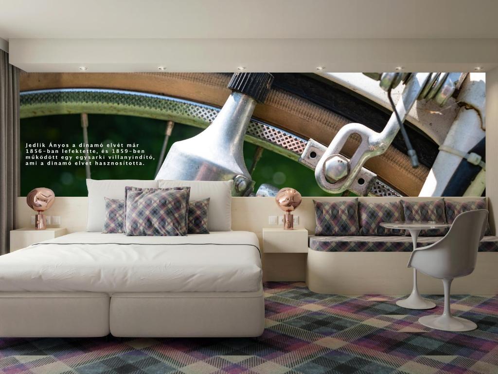 Posezení v ubytování Science Hotel Prémium