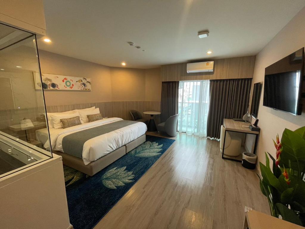 Chinatown Living Hatyai Hotel - Camera Deluxe (2 Adulti + 1 Bambino)
