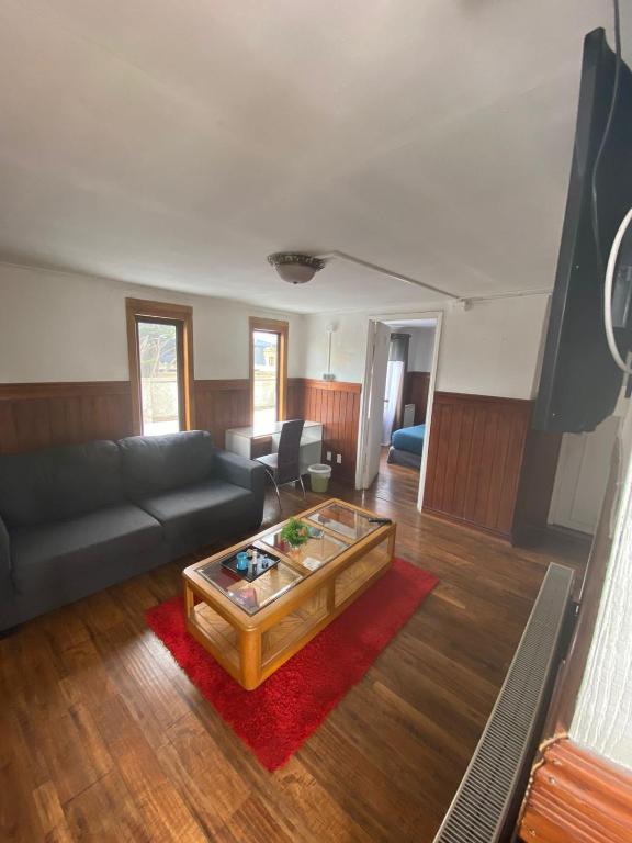 Posezení v ubytování Hostal Ochen