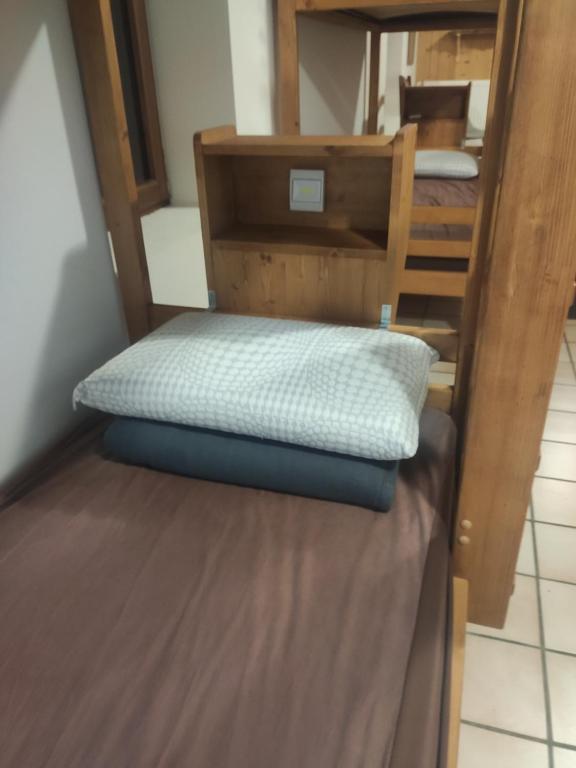 Postel nebo postele na pokoji v ubytování Les Chemins du Léman