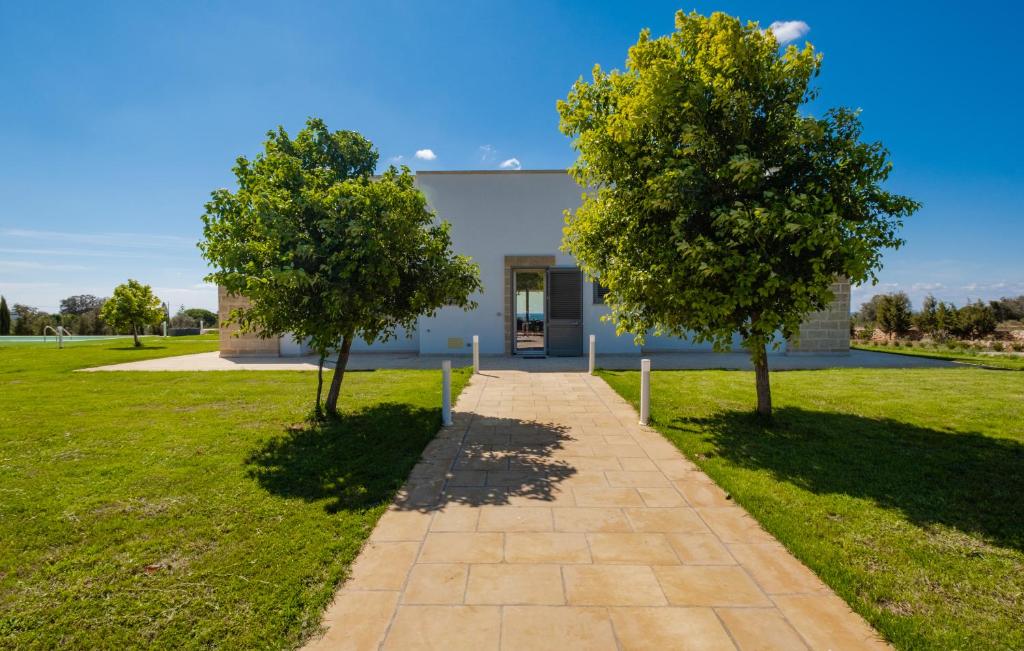 A garden outside Villa Falcone - Luxury Pool Sea View
