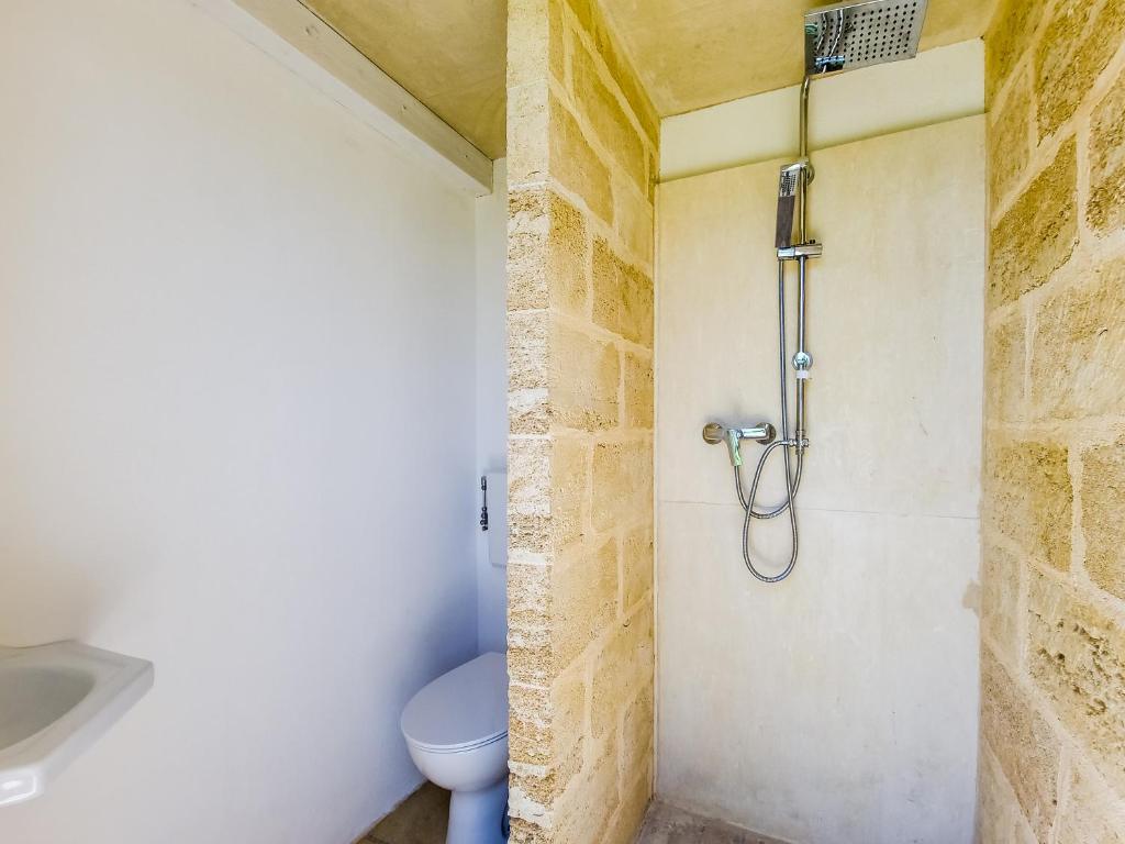 A bathroom at Villa Falcone - Luxury Pool Sea View