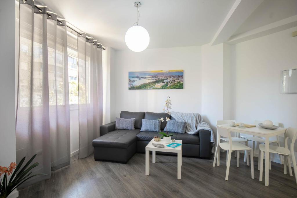 Posezení v ubytování Apartamento Carvajal