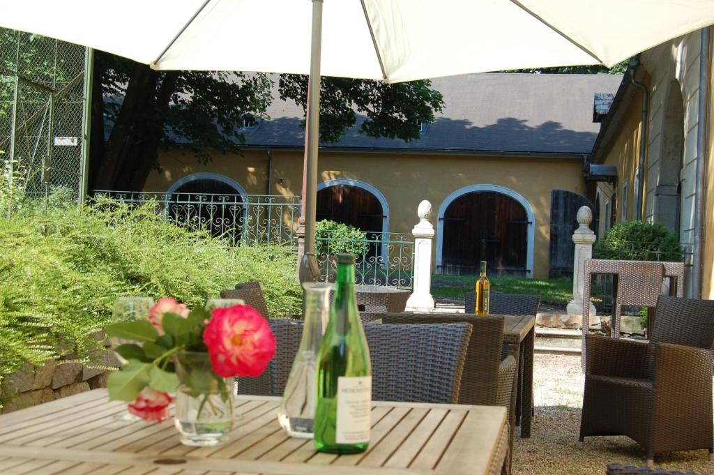 Zahrada ubytování Gästehaus Schloss Aschach