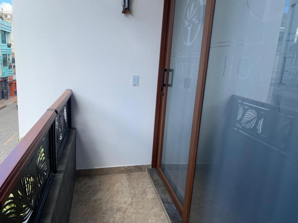 Balkón nebo terasa v ubytování Hotel Sacha Golden