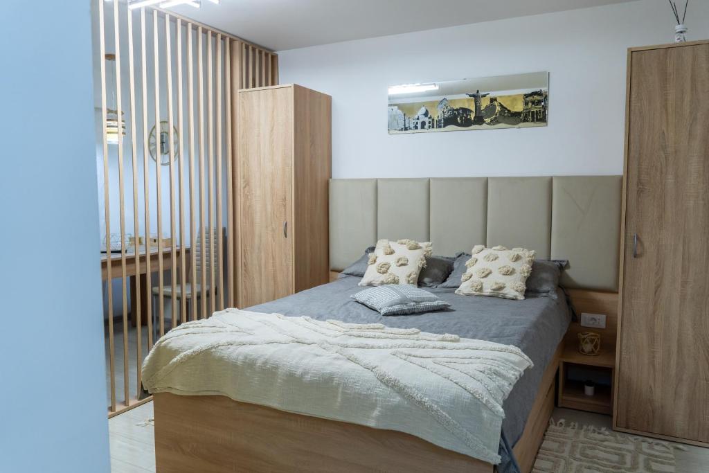 Postel nebo postele na pokoji v ubytování Apartament Lucas