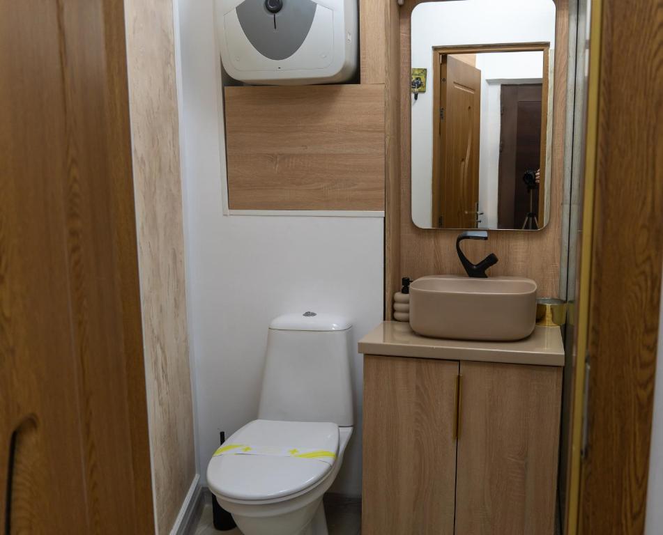 Koupelna v ubytování Apartament Lucas