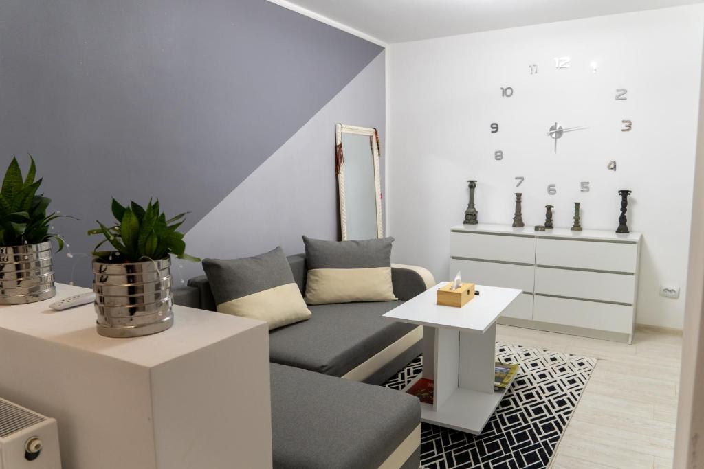 Posezení v ubytování Apartament Lucas