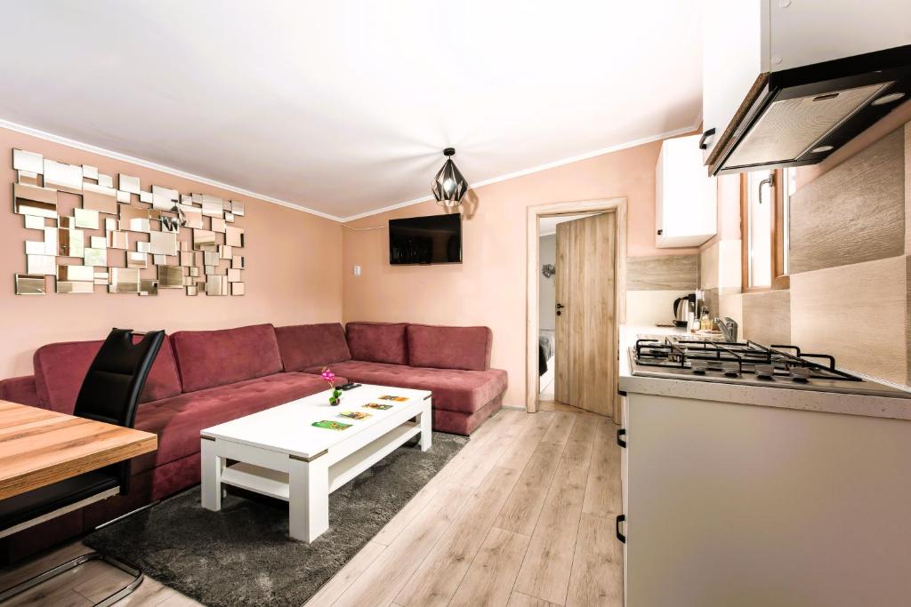 Kuchyň nebo kuchyňský kout v ubytování Beaumont Lodges