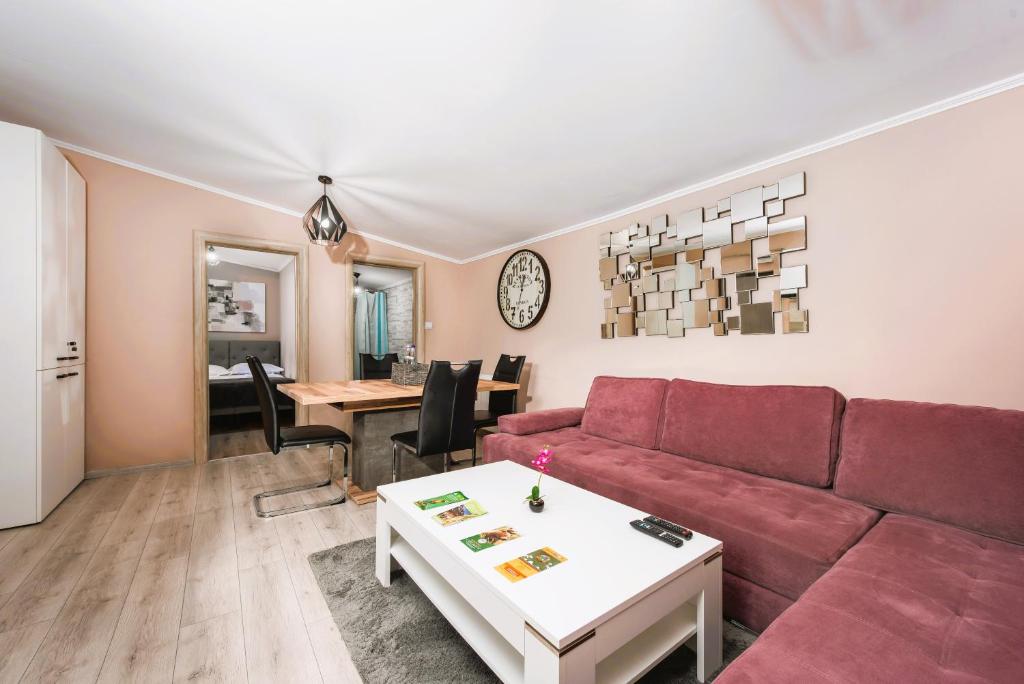 Posezení v ubytování Beaumont Lodges