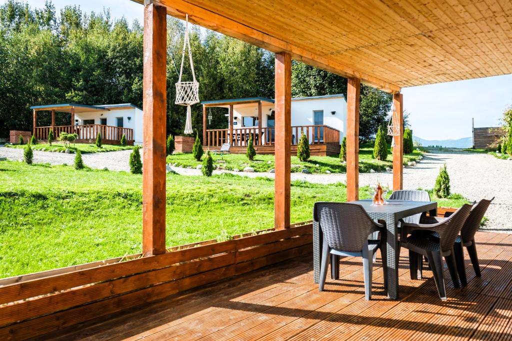 Zahrada ubytování Beaumont Lodges