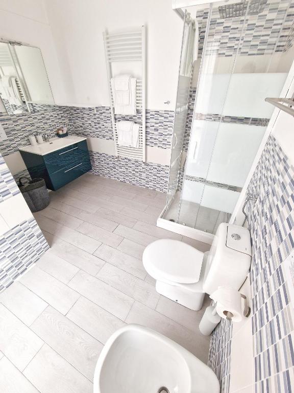 Kúpeľňa v ubytovaní Le Giare B&B