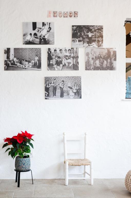 Posezení v ubytování Hostal el Ranxo