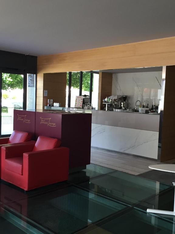 Posezení v ubytování Hotel Fonzari