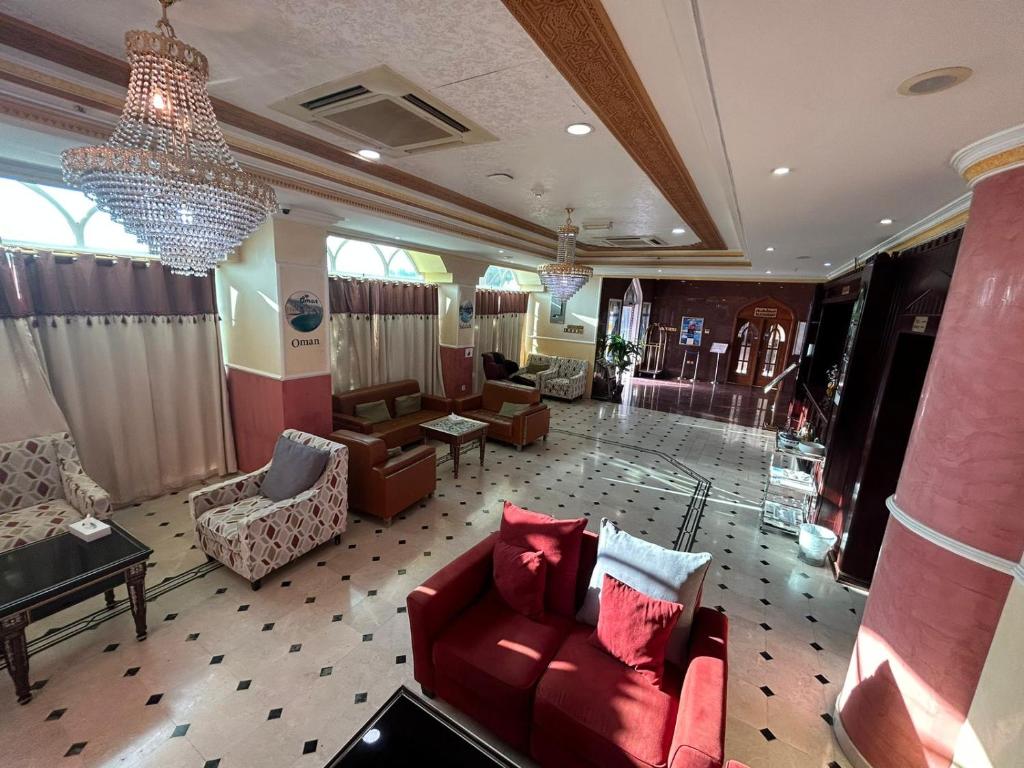 Posezení v ubytování Safari Hotel