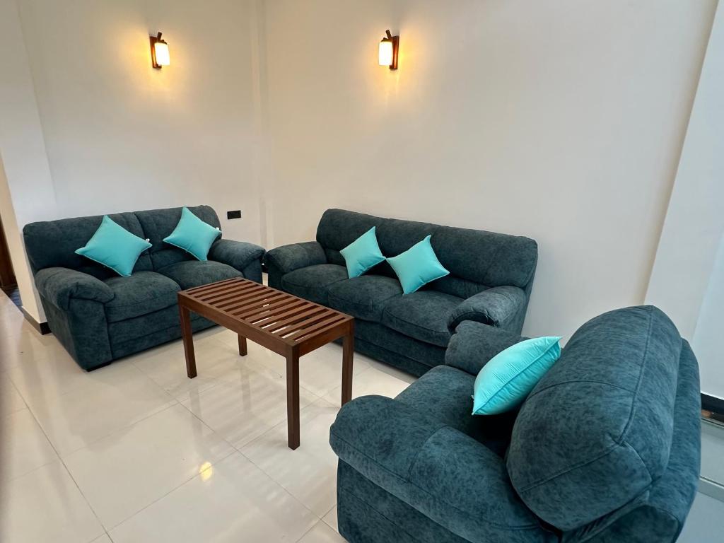 Posezení v ubytování Emerald Home Stay