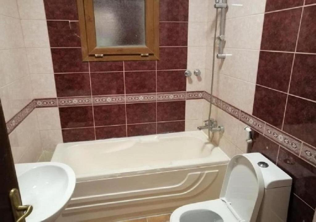 Koupelna v ubytování حياة ريف للوحدات السكنية المفروشة