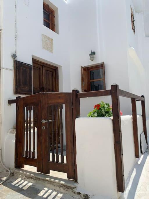 Balkón alebo terasa v ubytovaní Traditional apartment in the heart of Mykonos!