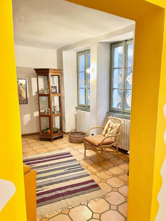 Posezení v ubytování Casa Curiè