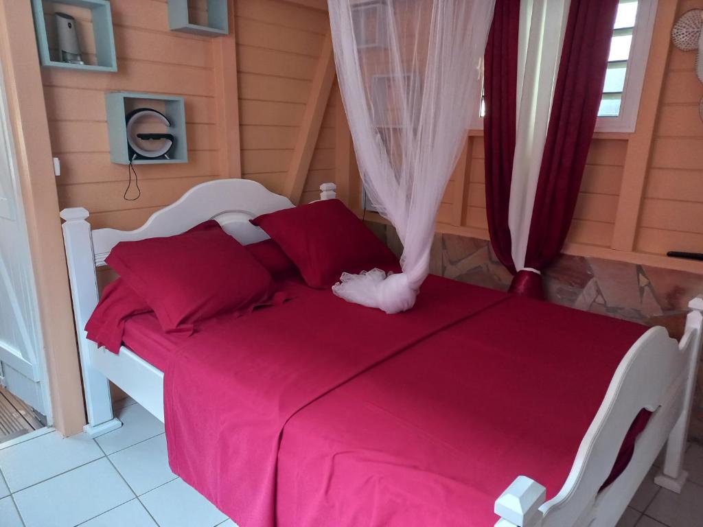 Postel nebo postele na pokoji v ubytování Joli appartement